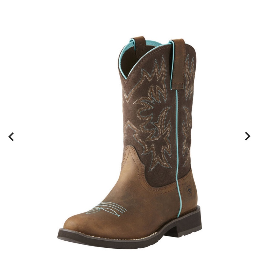 Delilah Round Toe Western Boot